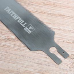 Faithfull  25/18tpi Wood Pull Saw Blade 4.92" (125mm)