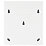 British General Fortress 6-Module 4-Way Part-Populated  Main Switch Consumer Unit