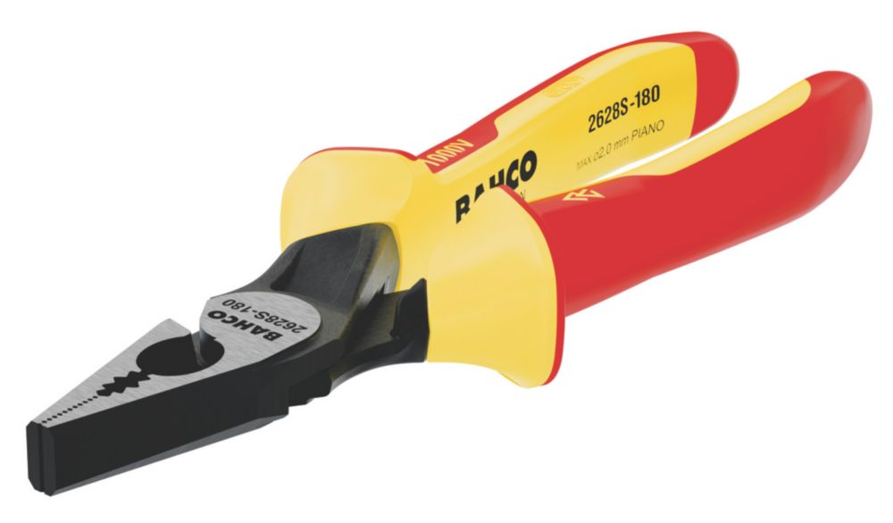 Bahco VDE Combination Pliers 7" (180mm)