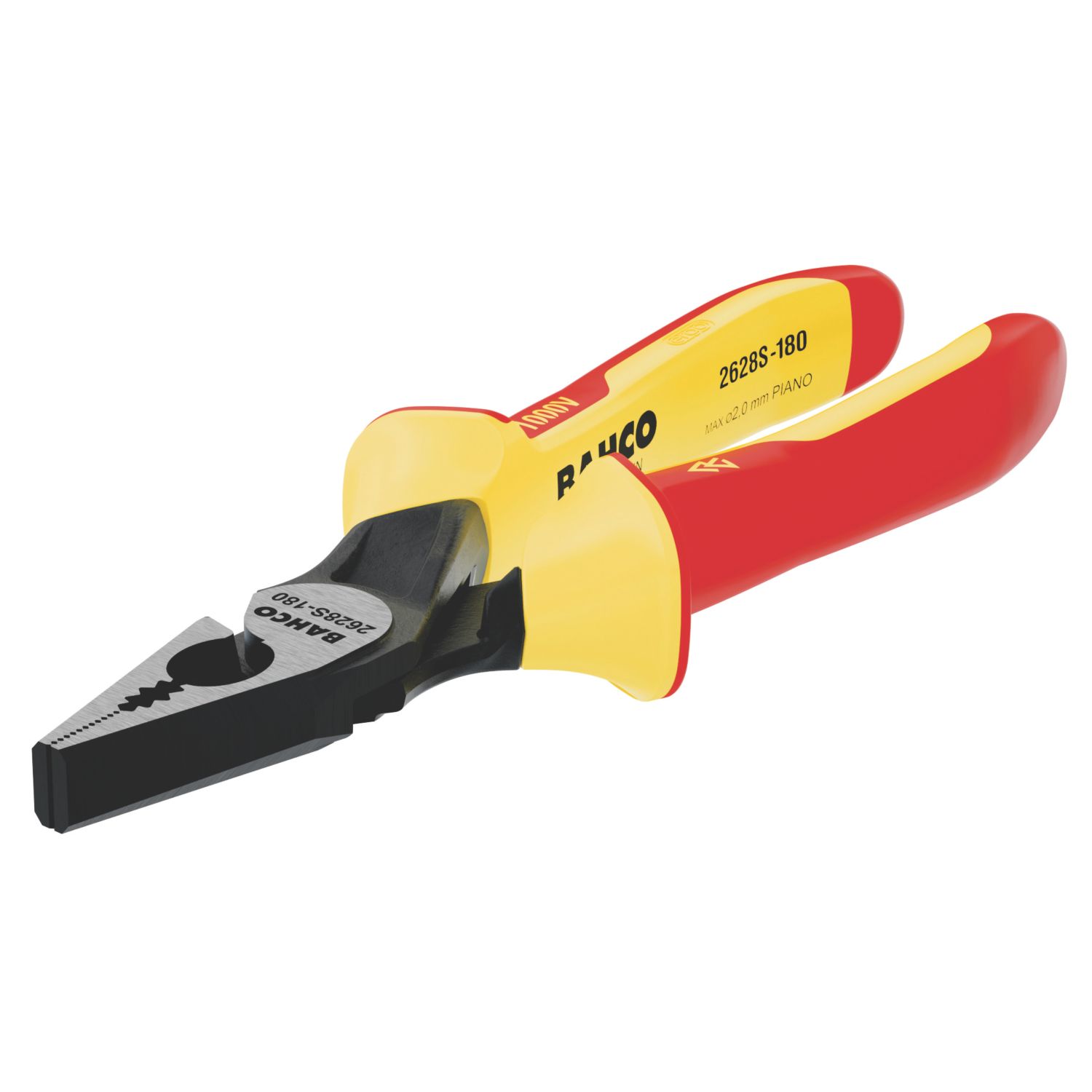 Bahco Electrical Combination Pliers 7" (180mm) (854RE)