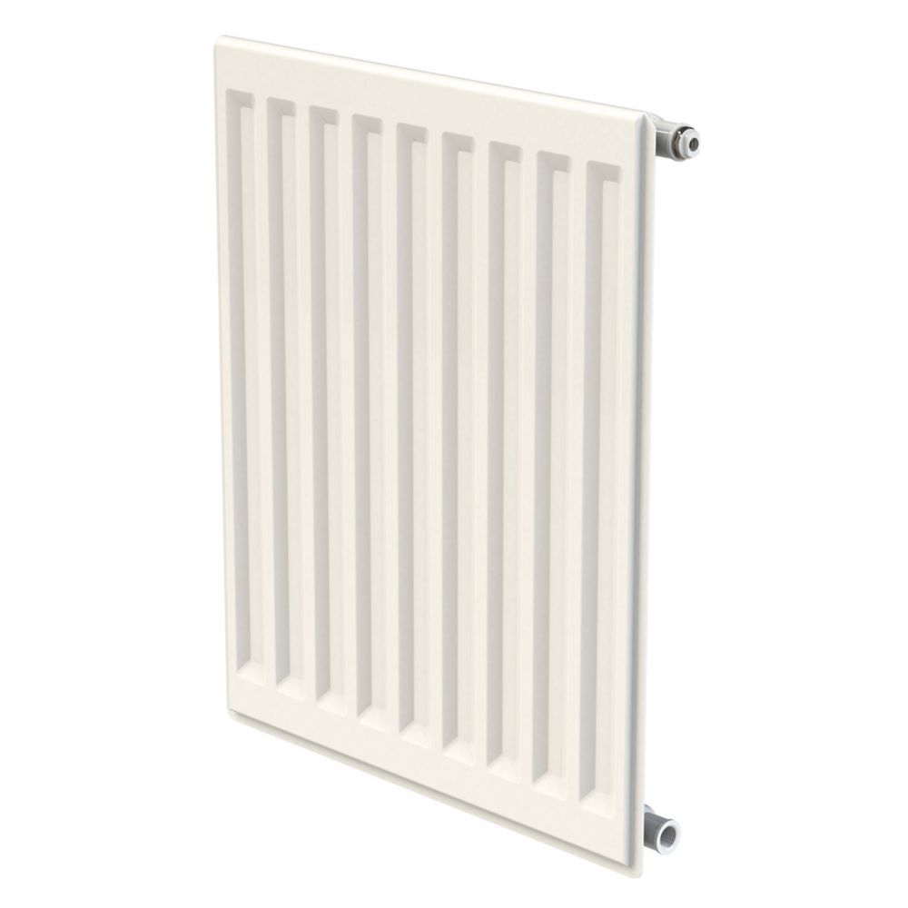 Myson Premier Metric Round Top Type 11 Single-Panel Single Convector  Radiator 600mm x 500mm White 1588BTU - Screwfix