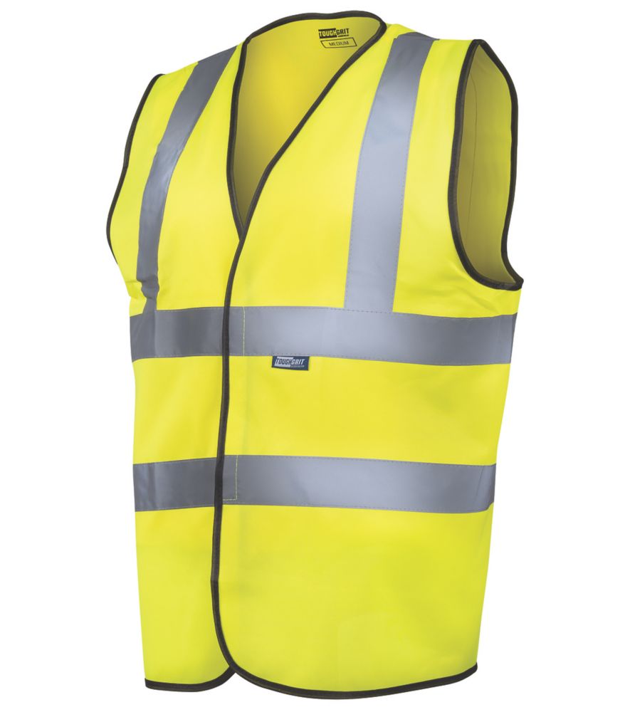 Tough Grit High Visibility Vest Yellow 3X Large 59