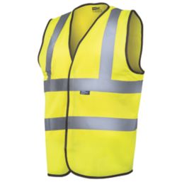 Tough Grit  High Visibility Vest Yellow 3X Large 59" Chest