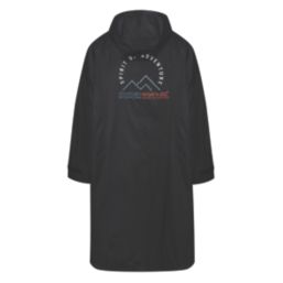 Regatta   Adult Changing Robe Black Small / Medium 35-44" Chest