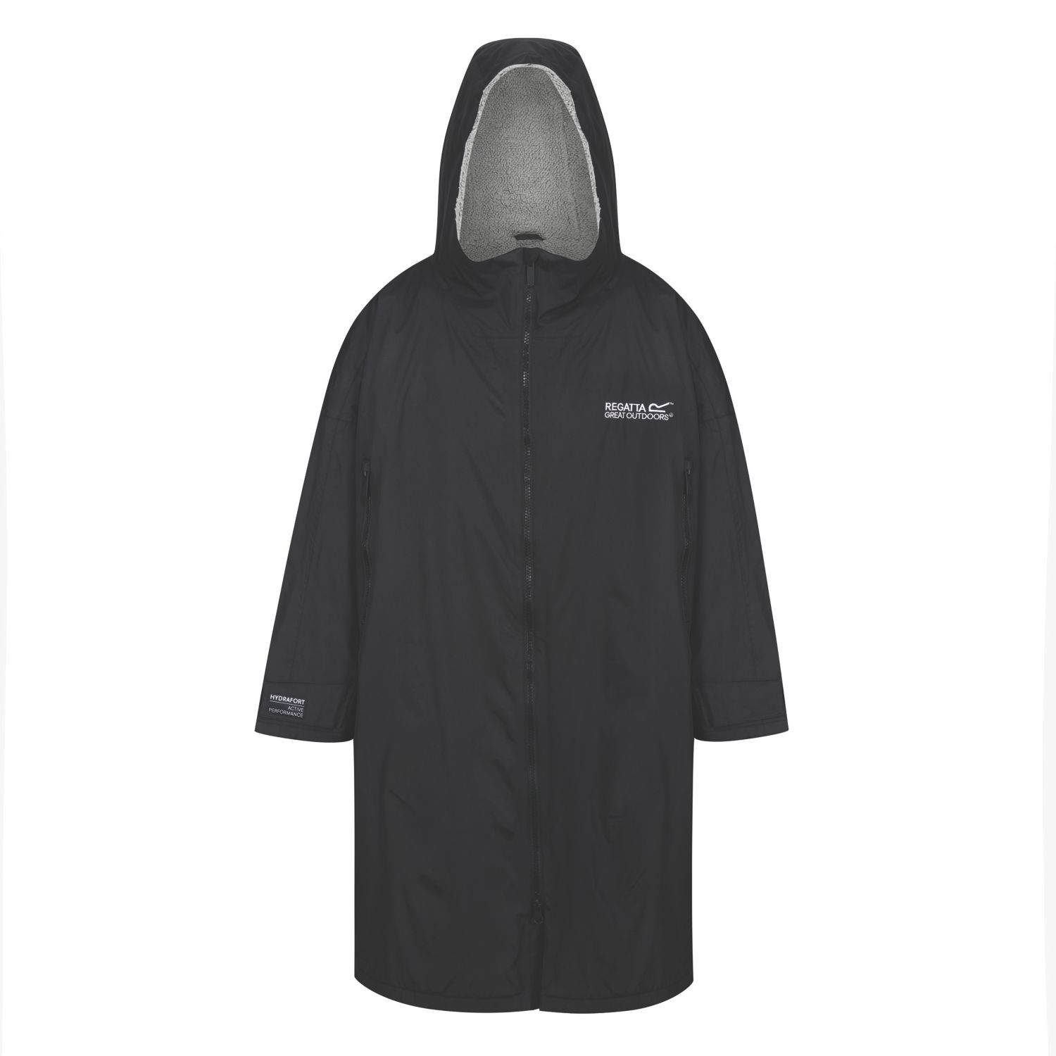 Regatta Adult Changing Robe Black Small / Medium 35-44" Chest (854VC)
