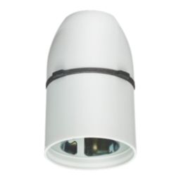 Knightsbridge Pendant Lamp Holder Light Fitting B22 20 Pack Screwfix