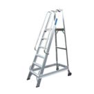 Lyte Aluminium 1.46m Silver 6 Step Podium Steps