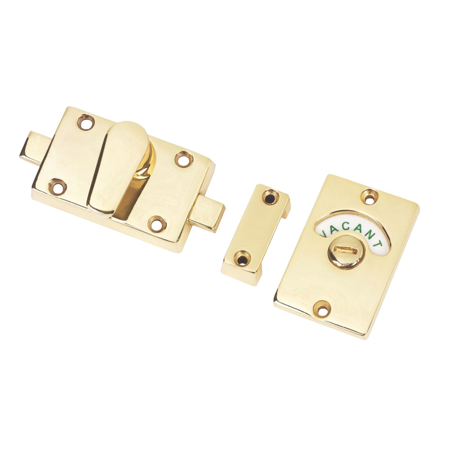 Smith & Locke Bathroom Indicator Bolt Brass (8554J)