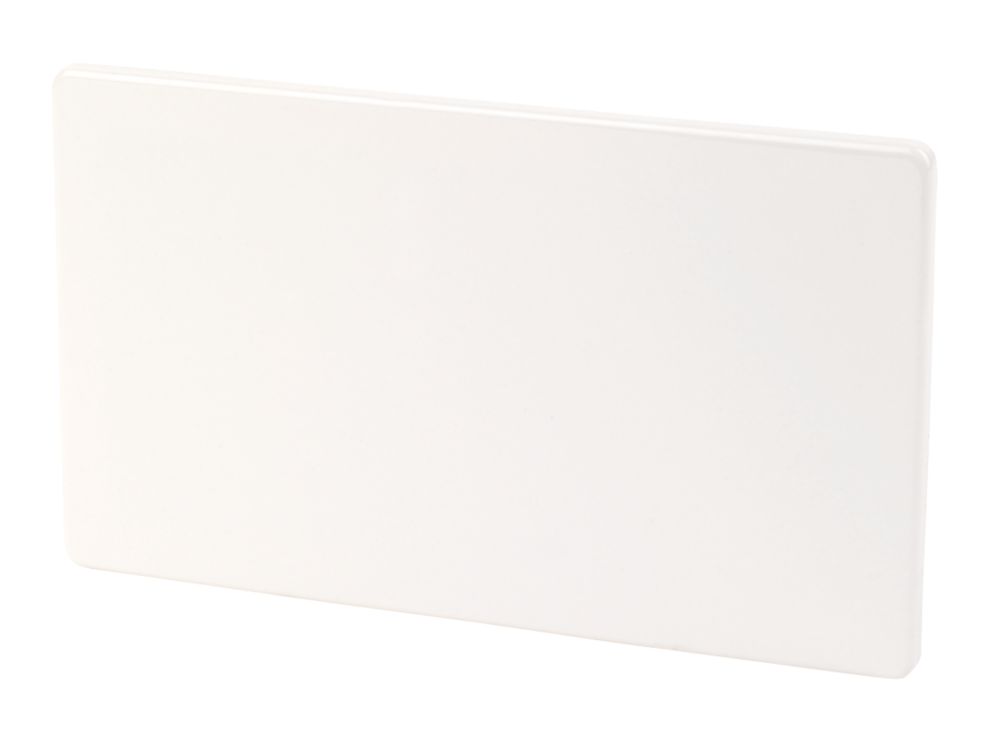 Varilight  2-Gang Blanking Plate Ice White