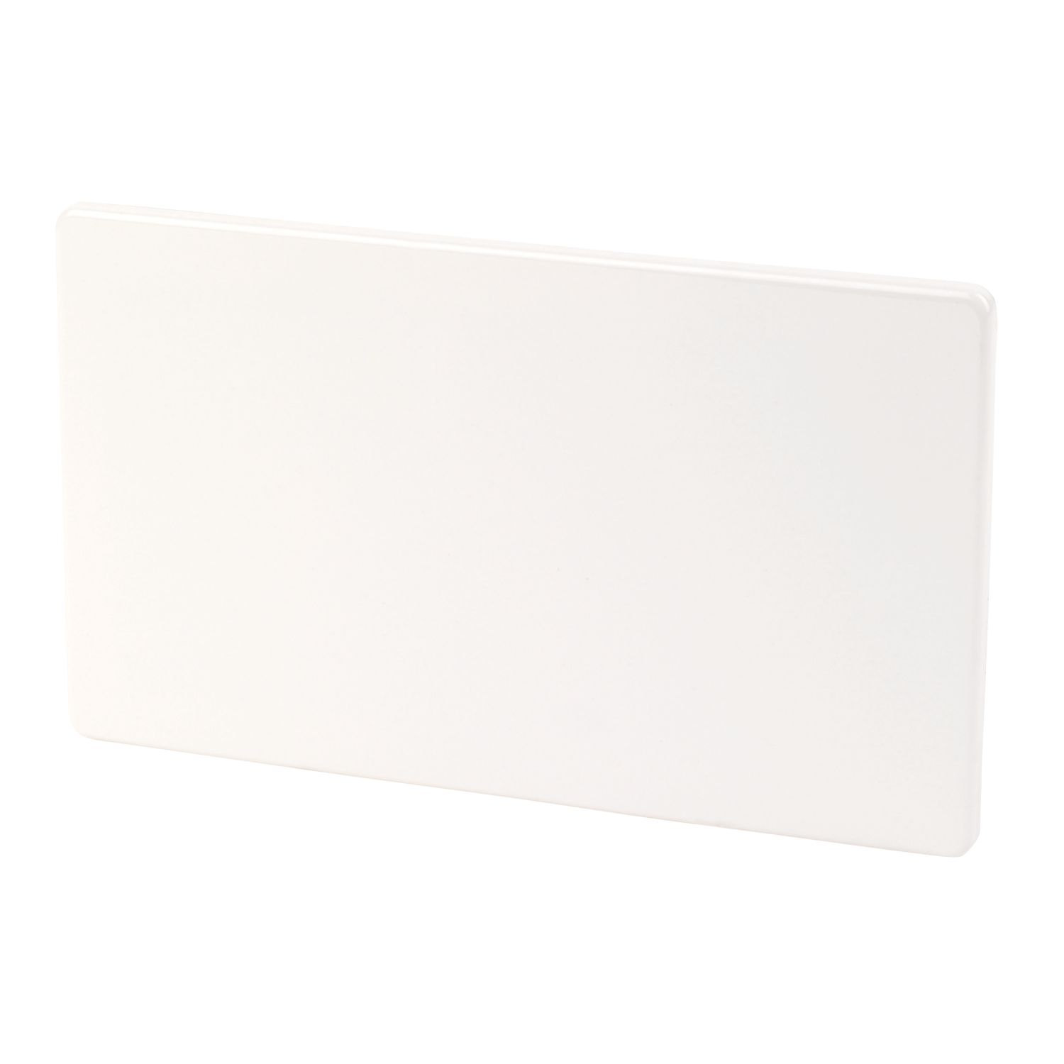 Varilight 2-Gang Blanking Plate Ice White (85553)