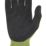 DEWALT Hi Vis Protection Gloves Yellow Large