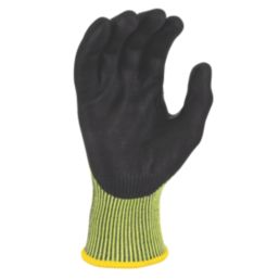 DEWALT Hi Vis Protection Gloves Yellow Large
