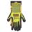 DEWALT Hi Vis Protection Gloves Yellow Large