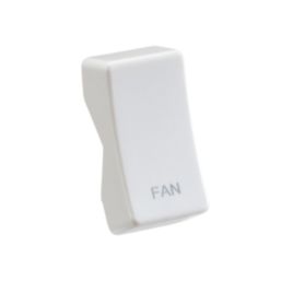 Knightsbridge 'FAN' Switch Cover White