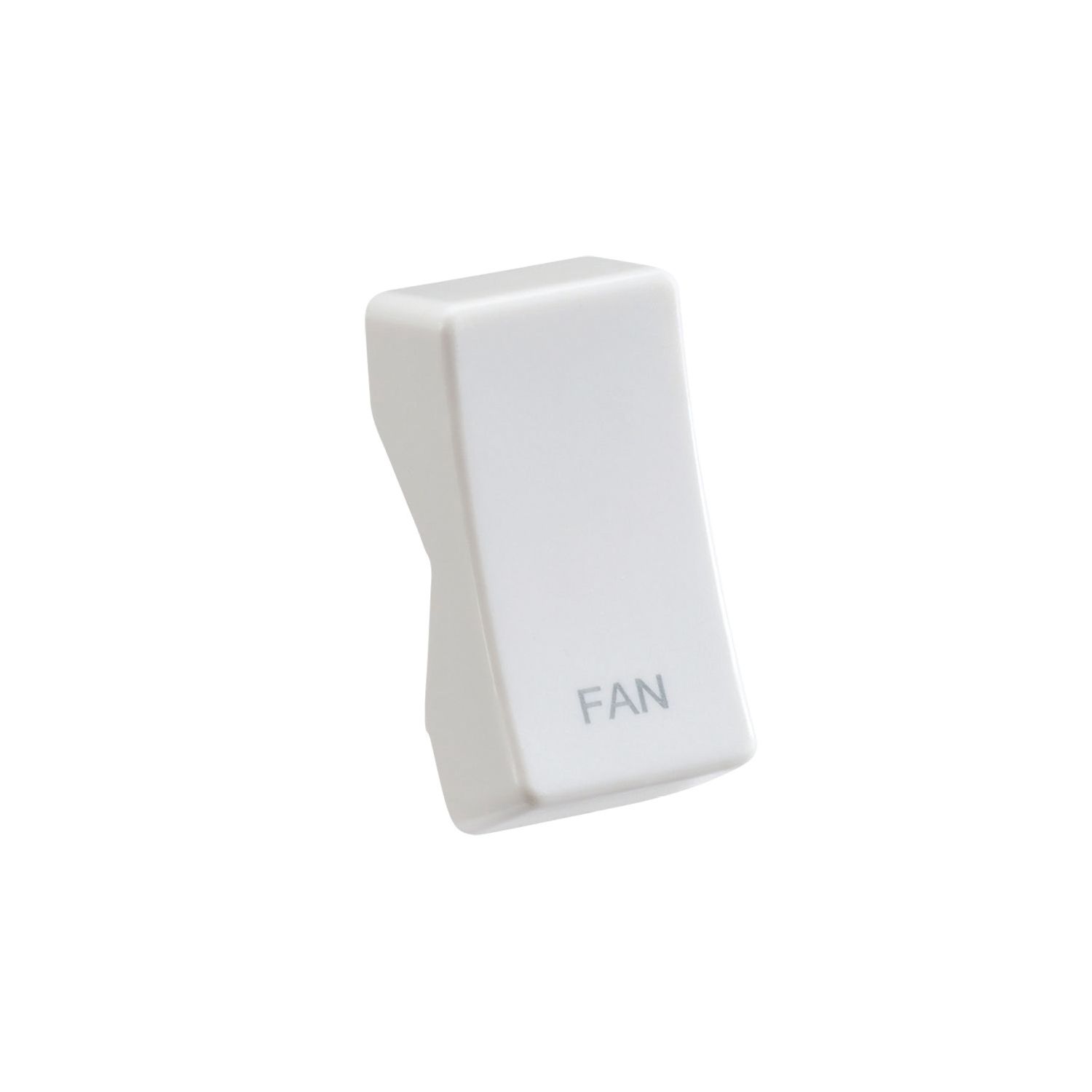Knightsbridge 'FAN' Switch Cover White (855CR)