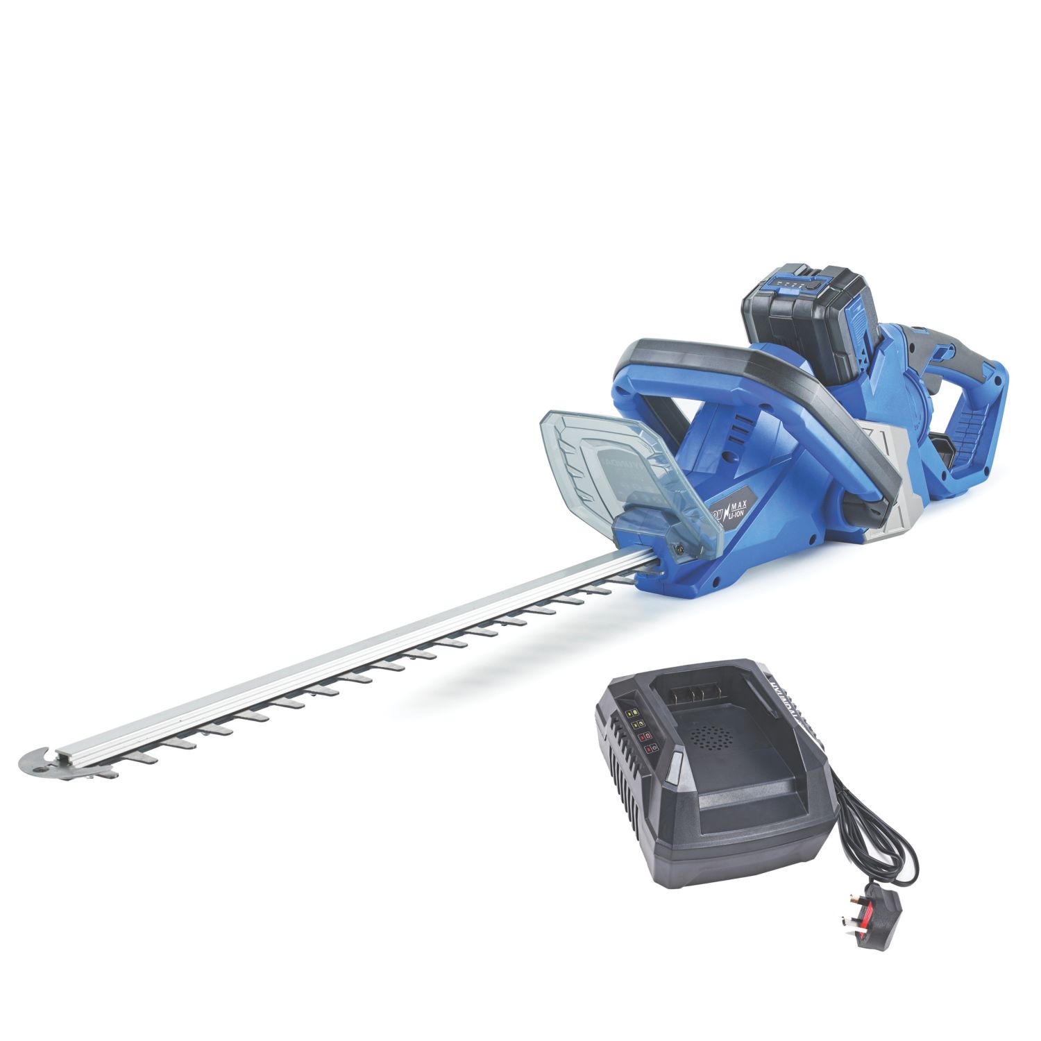 Hyundai HYHT40Li 52cm 40V 1 x 2.5Ah Li-Ion Brushless Cordless Hedge Trimmer (855HM)
