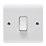 Crabtree Instinct 10A 1-Gang 2-Way Retractive Switch  White