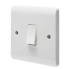 Crabtree Instinct 10A 1-Gang 2-Way Retractive Switch  White