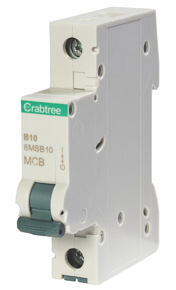 Crabtree Loadstar 10A SP Type B  MCB