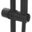 Swirl  Riser Rail Slider Black 122mm