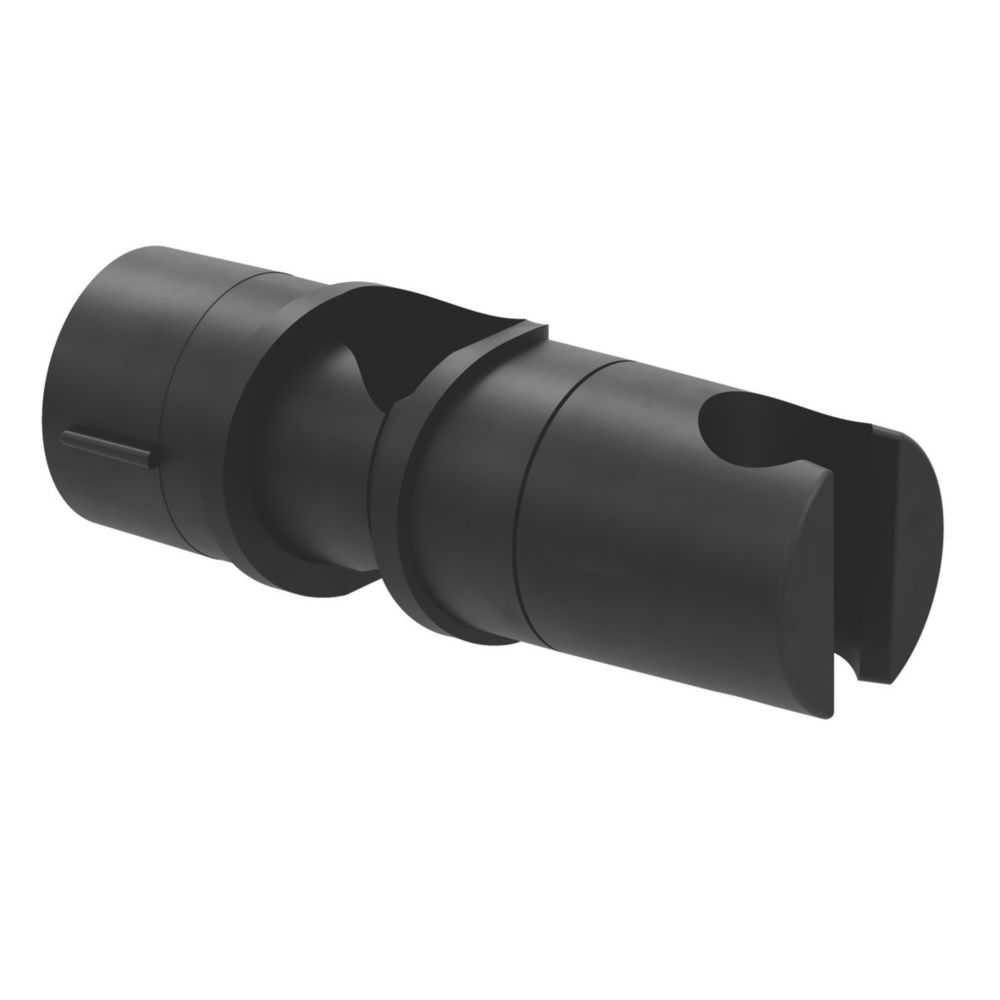 Swirl Riser Rail Slider Black 122mm Screwfix
