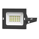 4lite  Outdoor LED Floodlight Black 20W 1700lm