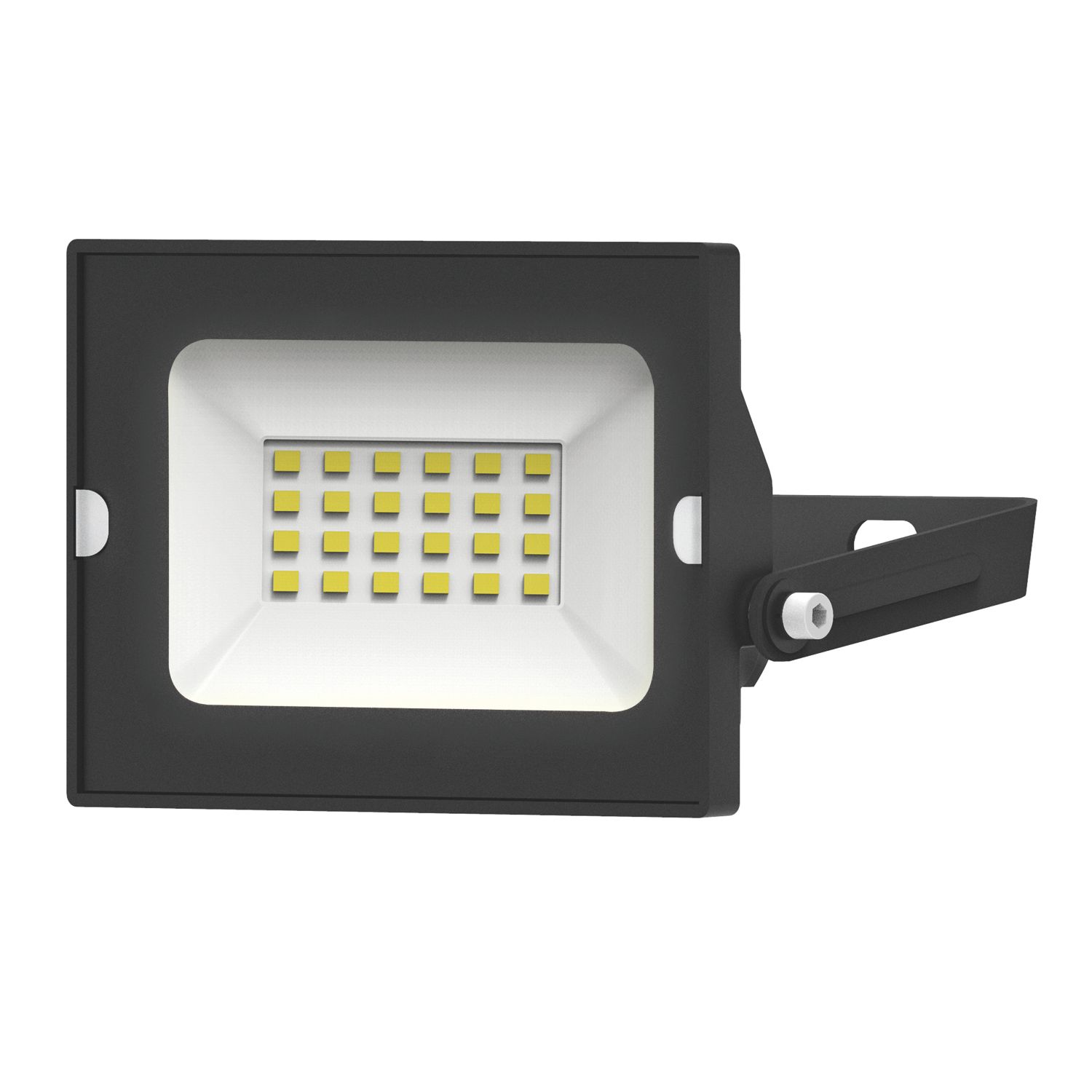 4lite Outdoor LED Floodlight Black 20W 1700lm (855KK)