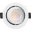 Luceco FType Mk 2 Adjustable Cylinder Fire Rated LED Downlight Dim to Warm & CCT White 4-6W 675/690lm