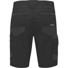 Hard Yakka Raptor Active Shorts Black 36" W