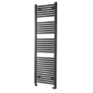 Towelrads 1800mm x 400mm 2443BTU Anthracite Flat  Towel Radiator
