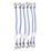Smith & Locke Heavy Duty Blue Bungee Cords 600mm x 8mm 6 Pack