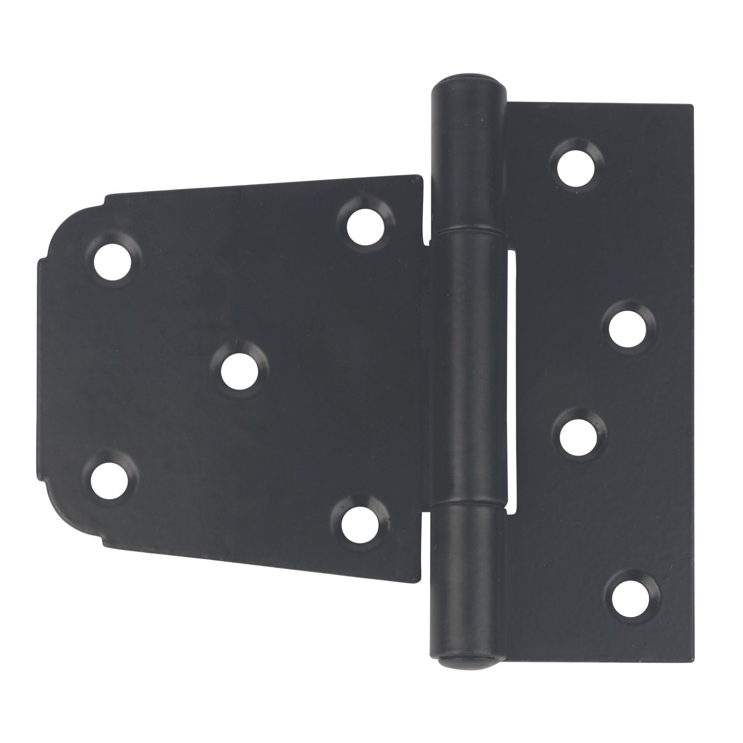 GateMate Black Straight Heavy Duty Offset Hinges 114mm x 3 1/2" x 89mm 2 Pack (855YV)