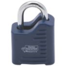 Burg-Wachter Sapphire     Laminated Padlock Blue 30mm