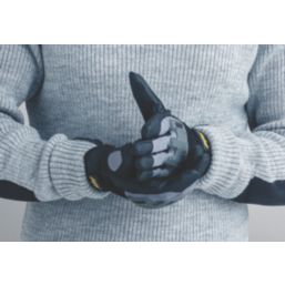 Snickers 9585 Power Core Gloves Black/Grey Large