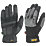 Snickers 9585 Power Core Gloves Black/Grey Large