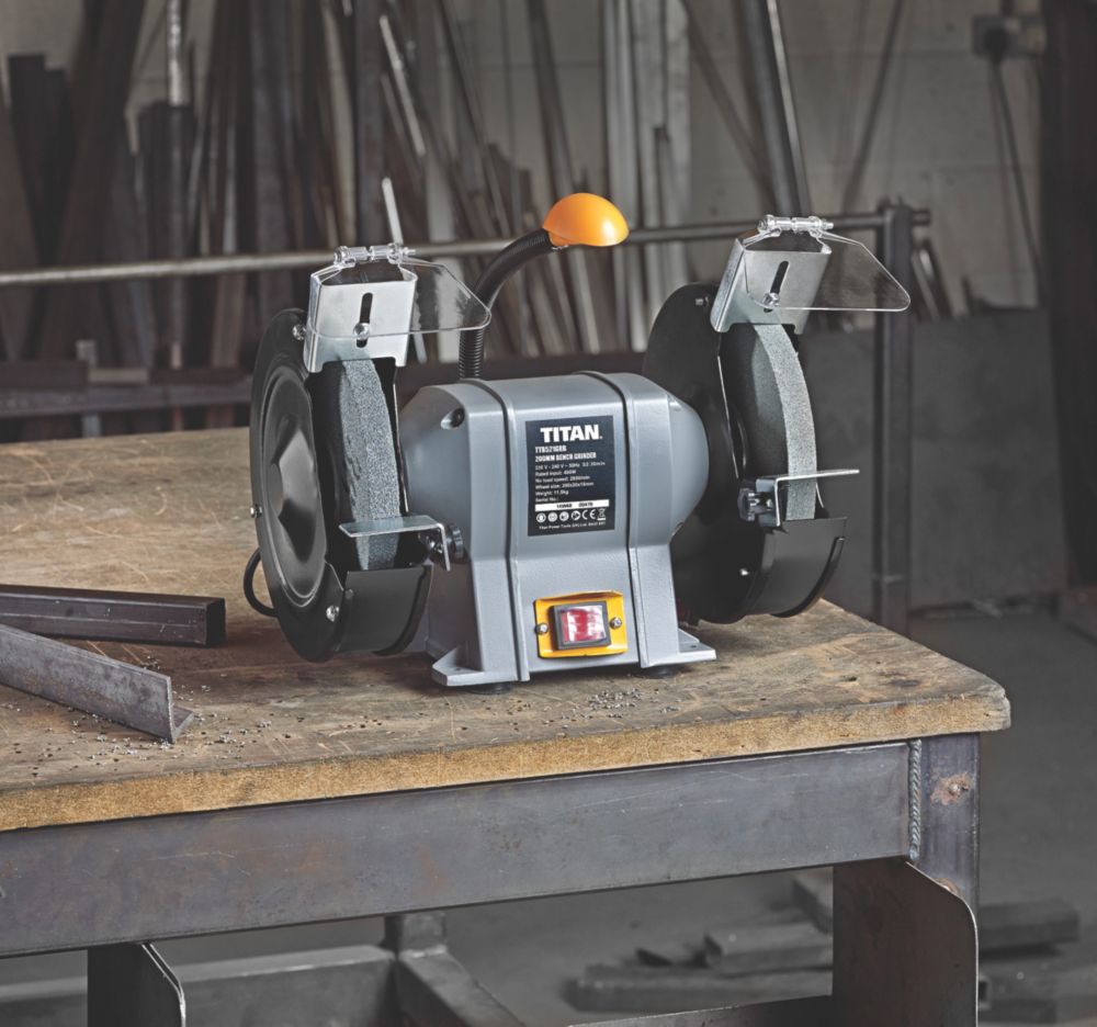 Titan bench store grinder