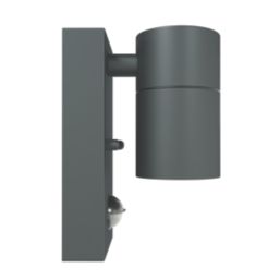 4lite Marinus Sleek Outdoor Wall Light With PIR Sensor Anthracite