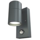 4lite Marinus Sleek Outdoor Wall Light With PIR Sensor Anthracite
