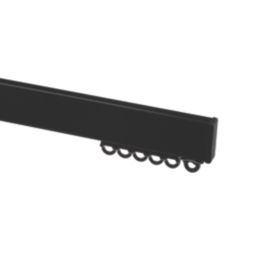 Renaissance Rigid Curtain Track Black 250cm