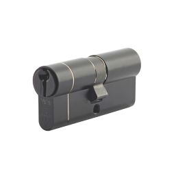 Yale Fire Rated 1 Star 6-Pin Euro Cylinder 40-40 (80mm) Matt Black