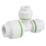 Flomasta  Plastic Push-Fit Reducing Tee 15mm x 10mm x 10mm