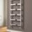 Reina 1100mm x 550mm 865BTU Chrome Flat Designer Towel Radiator