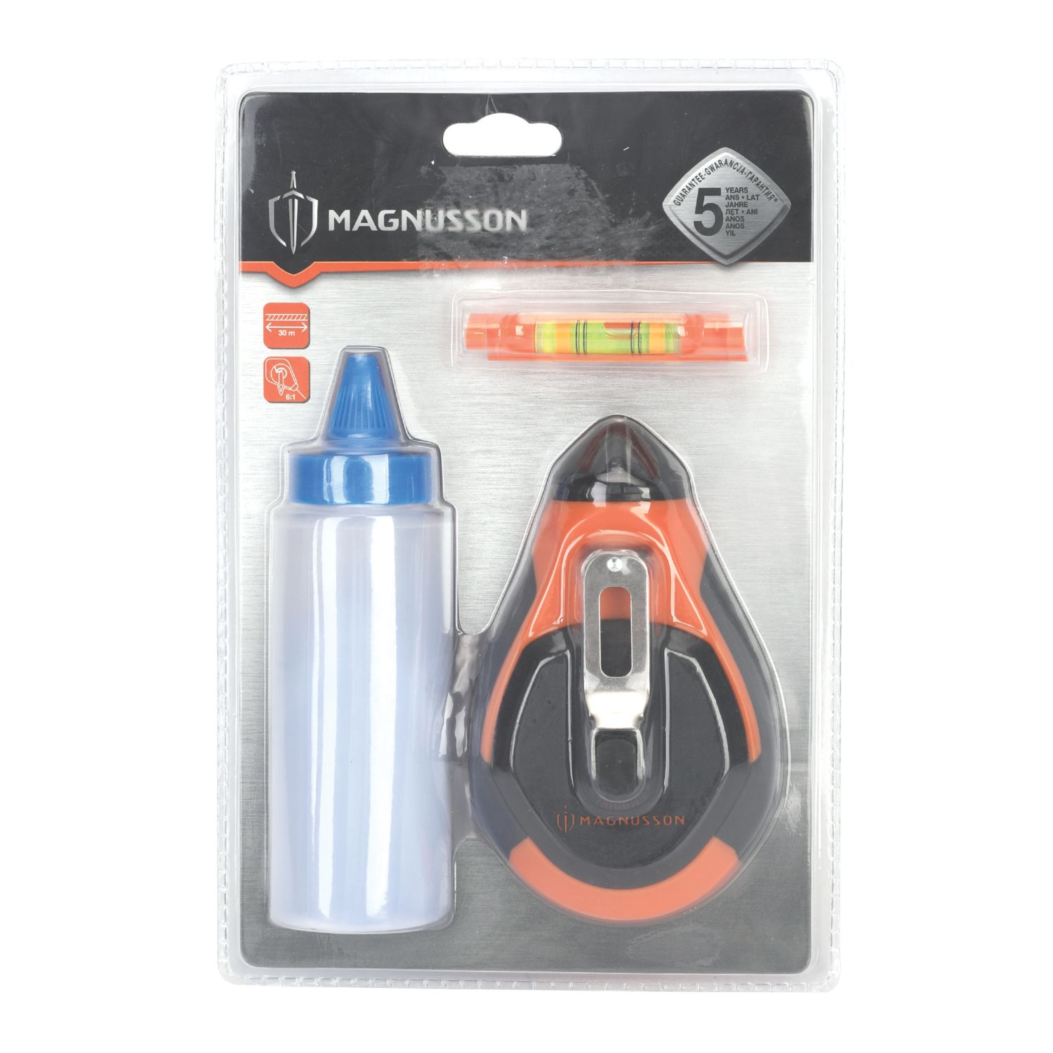 Magnusson Chalk & Line Set 30m (856PR)