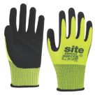 Site  Gloves Yellow/Black Large