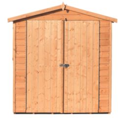 Shire  6' x 4' (Nominal) Apex Shiplap T&G Timber Shed
