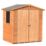 Shire  6' x 4' (Nominal) Apex Shiplap T&G Timber Shed
