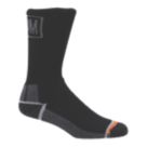 Magnum MX3 Work Socks  Black  9-11