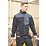 Site Teak Fleece Jacket Black Medium 38-40" Chest