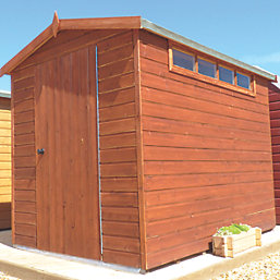 Shire Security 10' x 8' (Nominal) Apex Shiplap T&G Timber Shed