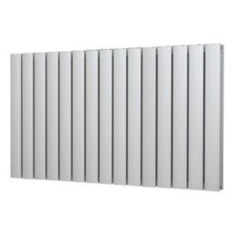 Glow 600mm x 1045mm 4508BTU Matt Chrome Horizontal Designer Radiator